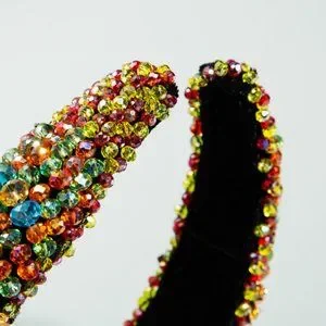Gorgeous Luxury Blue Crystal Designer Headband Adora Co | Accessories | Gorgeous Luxury Blue Crystal  main image 3